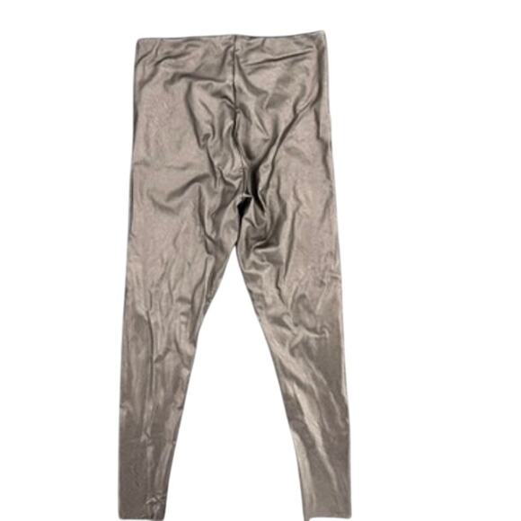 Commando Leggings XL Bronze Perfect Control Faux Leather - Picture 3 of 9